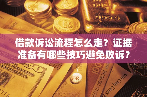 武汉借款诉讼流程怎么走？证据准备有哪些技巧避免败诉？