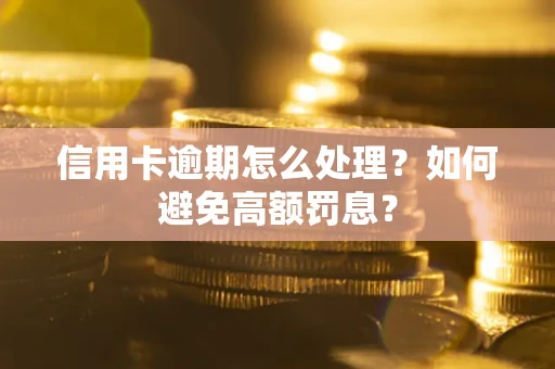 武汉信用卡逾期怎么处理？如何避免高额罚息？