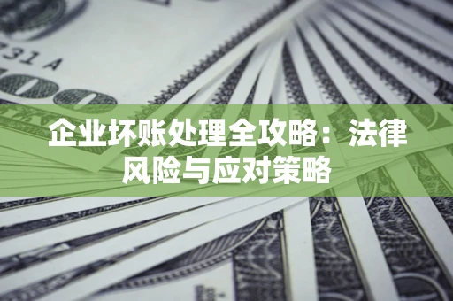 武汉企业坏账处理全攻略：法律风险与应对策略