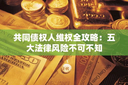 武汉共同债权人维权全攻略：五大法律风险不可不知