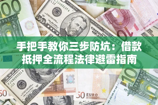 武汉手把手教你三步防坑：借款抵押全流程法律避雷指南