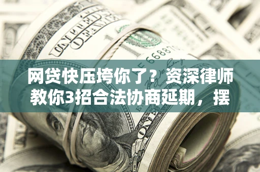 武汉网贷快压垮你了？资深律师教你3招合法协商延期，摆脱暴力催收！