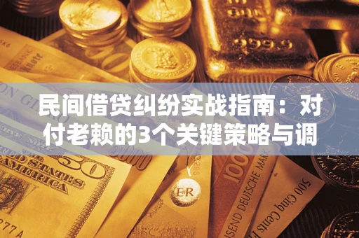 武汉民间借贷纠纷实战指南：对付老赖的3个关键策略与调解盲区解析