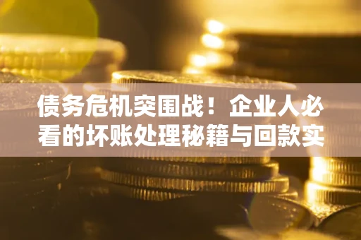 武汉债务危机突围战！企业人必看的坏账处理秘籍与回款实战指南